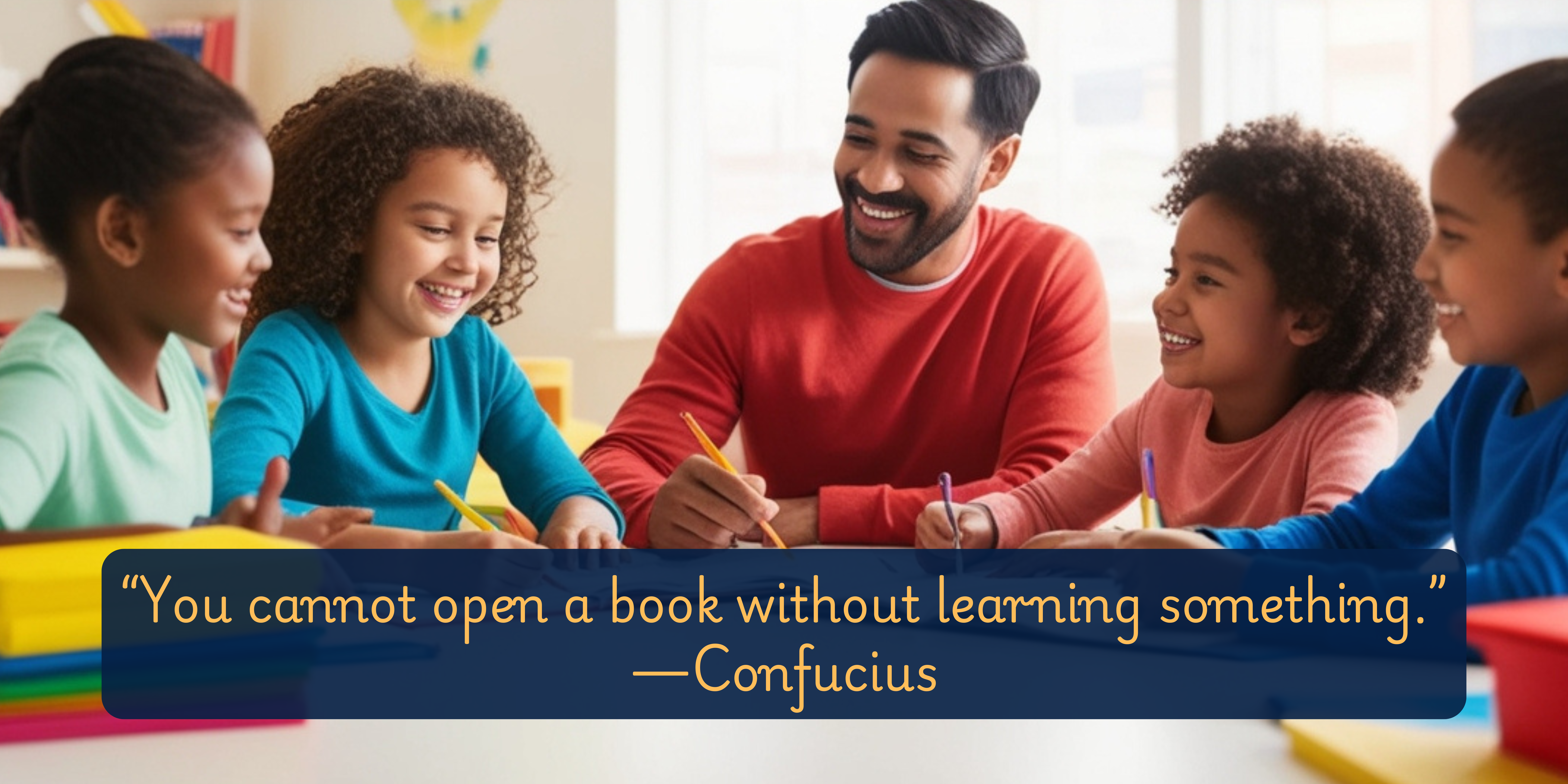 You cannot open a book without learning something
